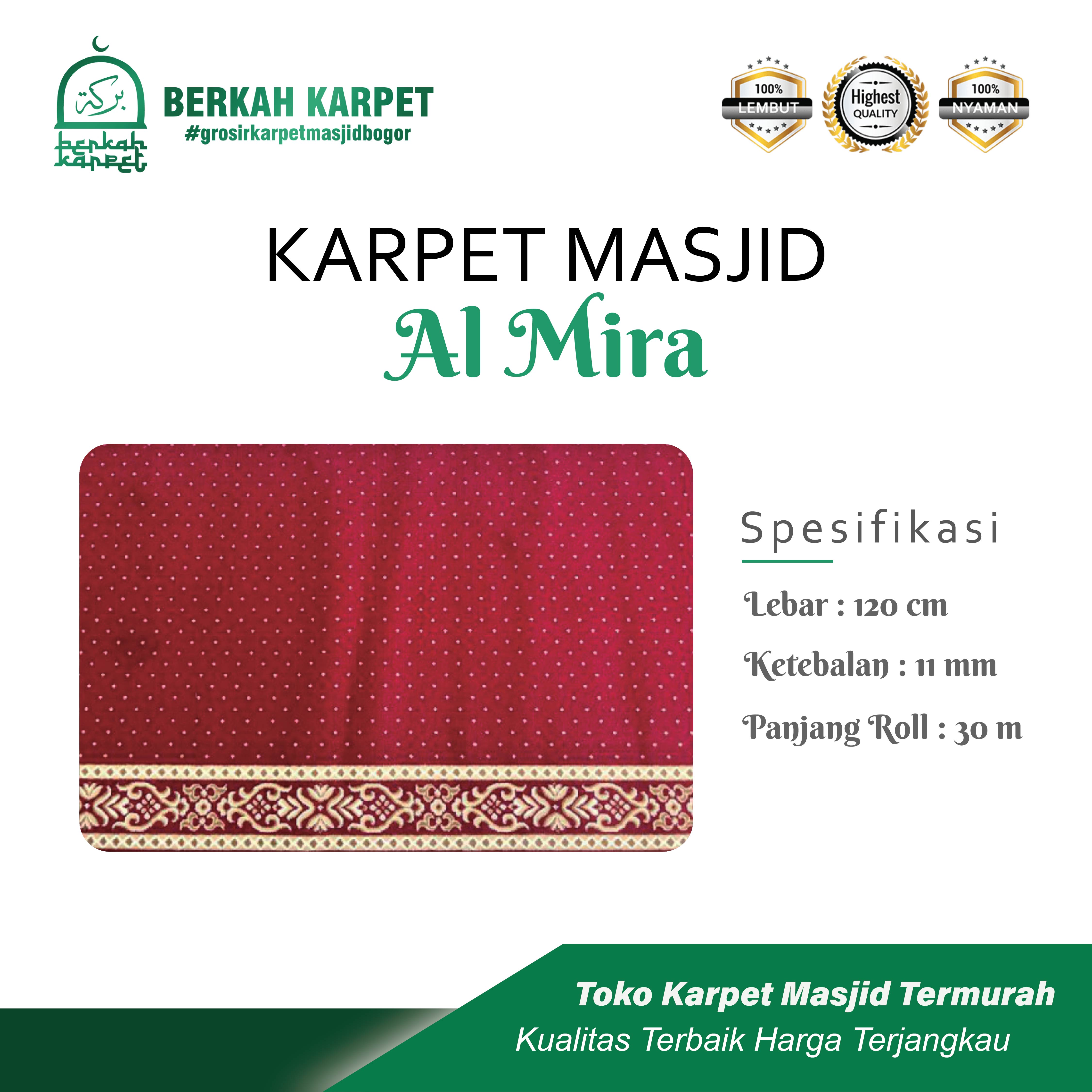 AL MIRA KARPET MASJID METERAN